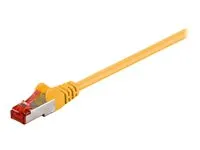 Goobay CAT 6 S/FTP CU 10m Yellow