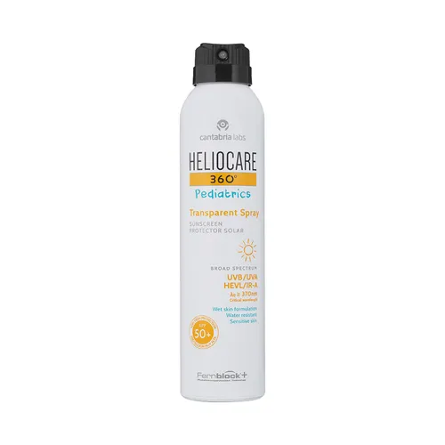 Heliocare 360 Pediatric Transparent Spray SPF 50+ 200 ml