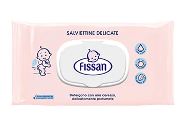 Fissan Salviettine Delicate Detergenti 65 Pezzi