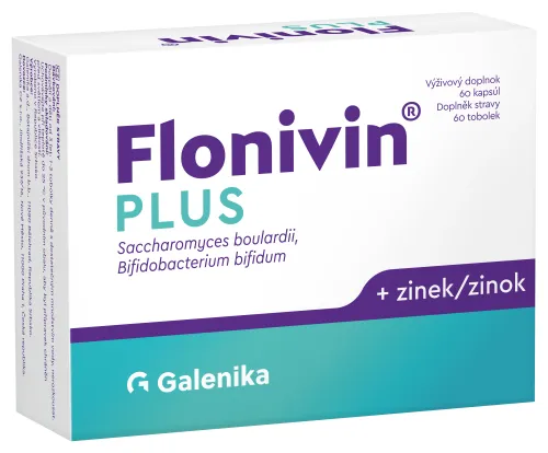 Galenika Flonivin Plus + zinek 60 tablet