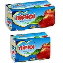 Nipiol Omogeneizzato Mela 120 gx2 Pezzi
