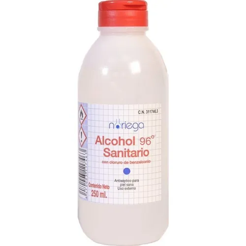 Noriega Alcohol 96 Grados 250 ml  Noriega