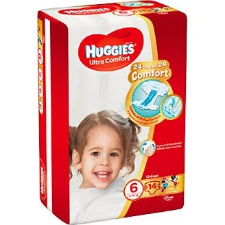 Huggies Ultra Comfort Bas6 14P