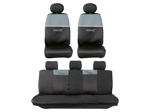 Ultimate Speed® Autopotahy Carbon, 14dílná sada (stříbrná)