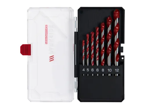 Parkside Performance® Vrtáky do dřeva PHB 6 A1 / Univerzální vrtáky PMB 7 A1 (univerzální vrták, 7 kusů)