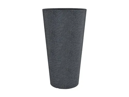 Scheurich Květináč Coneo High (Granit černá, Ø 39 cm, výška 70 cm)