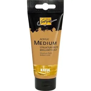 Kreul Künstler Acrylic Medium Struktur-Paste - Brilliantgold