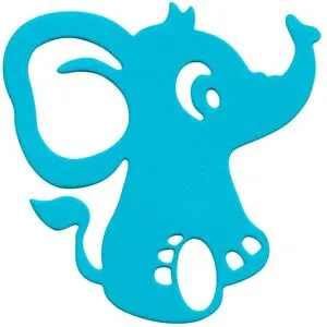 FINDit Stanzschablone "Baby-Elefant"
