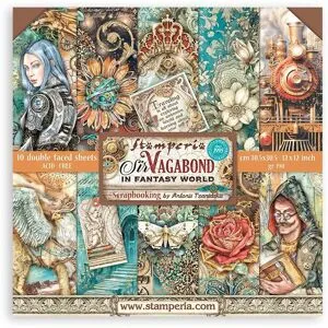 Stamperia Scrapbook-Block "Fantasy World"