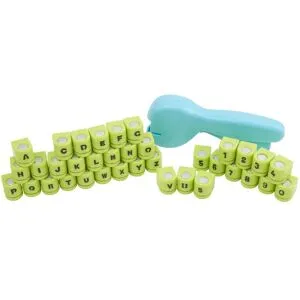 VBS Stanzzange "Buchstaben & Zahlen" mit 36 Motivlochern