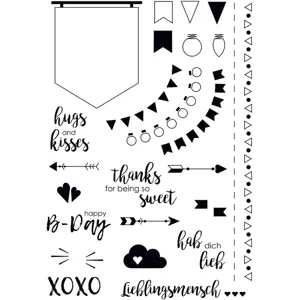 VBS Silikonstempel "Hugs and kisses"