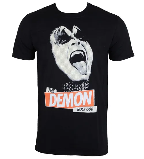 Metal T-Shirt Männer Kiss - Rock God - LOW FREQUENCY - KITS070015