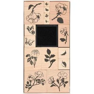 Rico Design XL Stempel-Set "La Vie En Rose"
