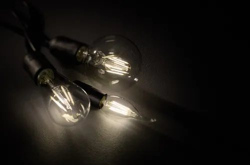 LED žiarovka Trio Windstosskerze transparent 990-4470