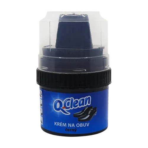Q-Clean Krém na obuv černý 50ml