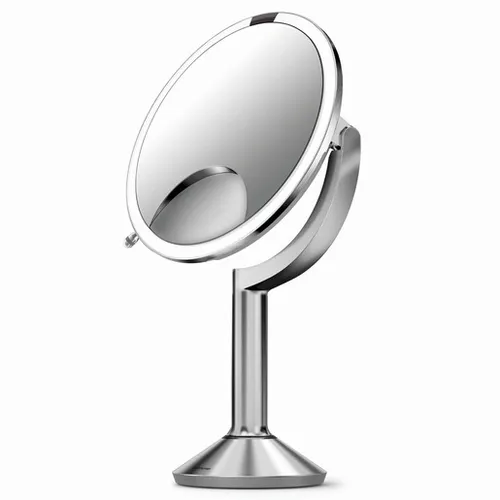 Simplehuman Trio kosmetické zrcátko kartáčovaná nerez ocel SHST3024