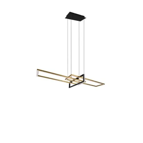 Trio Salinas led závěsné osvětlení mosaz tr 320310308 TR320310308