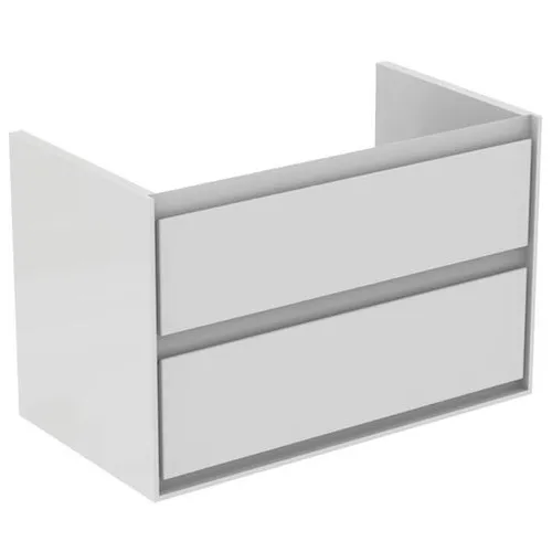 Ideal Standard Connect Air koupelnová skříňka pod umyvadlo 80x44x51,7 cm světle šedá lesk/bílá mat E0819EQ