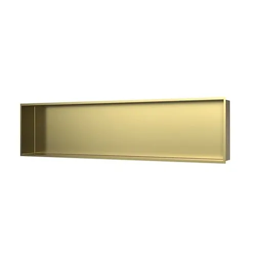 Vestavná polička SAT Aurum zlatá 121x28 cm SATAURN12128BG