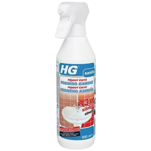 HG HG pěnový čistič vodního kamene 3x silnější HGPCVK3