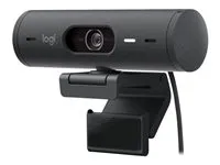 Logitech BRIO 500 1920 x 1080 Webcam Fortrådet