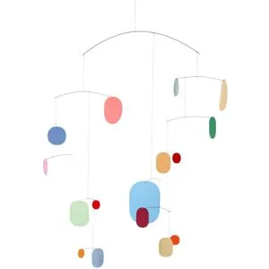 Flensted Mobiles - UN17 Balance Mobile, multicolor