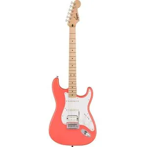 Squier Sonic Stratocaster HSS MN Tahitian Coral guitare électrique