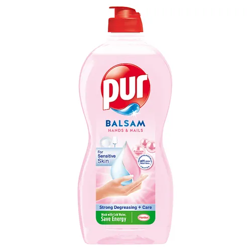 Pur Balsam Hands & Nails Čisticí prostředek na ruční mytí nádobí 450ml