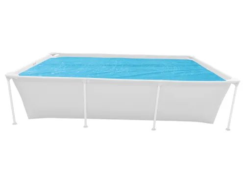 Crivit Solární plachta na bazén, 3 m / 3 x 2,07 m (solární plachta, 300 x 207 cm, kov)