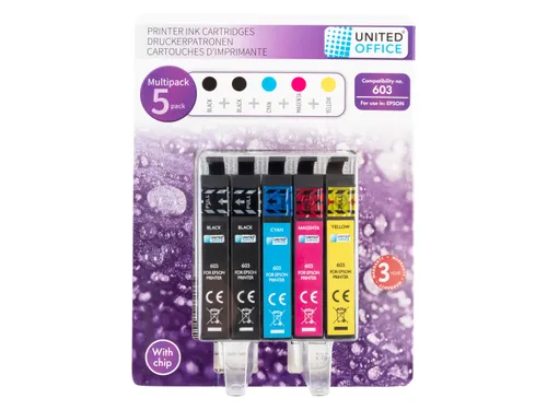 United Office® Náplně do tiskárny Epson Multipack (Multipack 603Xl)