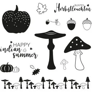 Rayher Clear Stamps "Herbstleuchten"