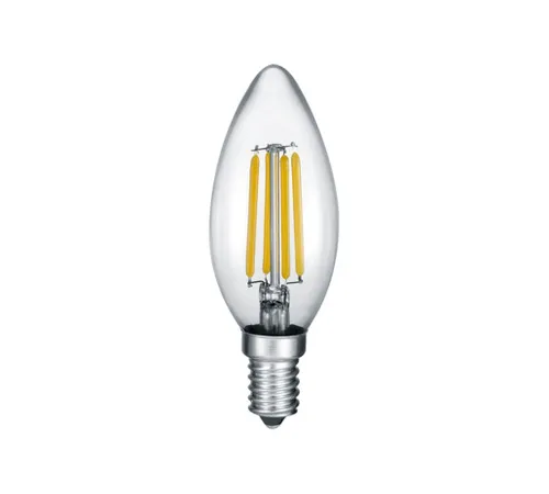 LED žiarovka Trio Kerze transparent 989-3200