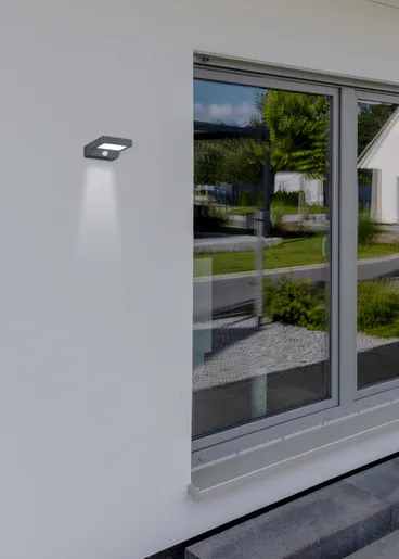 LED nástenné svietidlo Reality Fomosa antracit R22281142