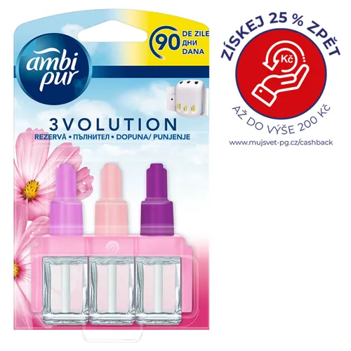 Ambi Pur Elektrický Osvěžovač Vzduchu S Náhradní Náplní Ambi Pur Flowers & Spring, 20ml