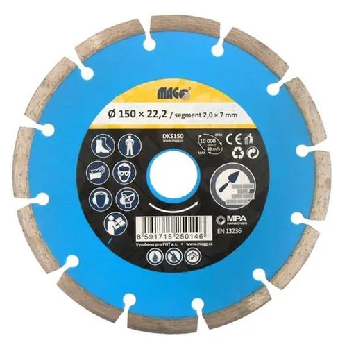 Diamantový Kotouč segmentový 150 mm PHT DKS150