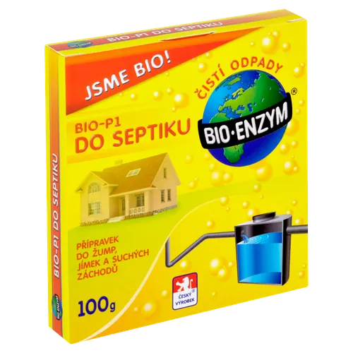 Bio-Enzym Bio-P1 do septiku 100g