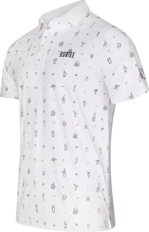 Burtee Buddy Poloshirt Drink
