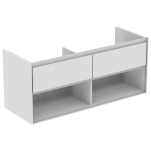 Ideal Standard Connect Air koupelnová skříňka pod umyvadlo 120x44x51,7 cm světle šedá lesk/bílá mat E0829EQ