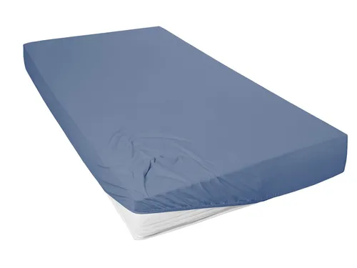 Primera Napínací prostěradlo, 90-100 x 200 cm / 140-160 x 200 cm / 180-200 x 200 cm (modrá, 140-160 x 200 cm)