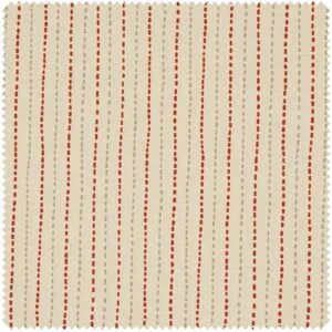 Baumwoll-Stoff Landhaus "Stickstrich"
