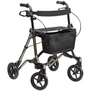 DIETZ REHA PRODUKTELeichtgewicht-Rollator Taima M-GT, Aluminium, mit Rückengurt und Tasche