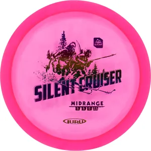 Guru Glacier Line Midrange Silent Cruiser, 170-175g, midrange frisbeegolf Pink