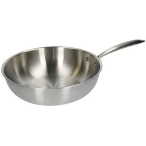 Dille&Kamille Wok 3 couches,ø 28 cm, inox unisex