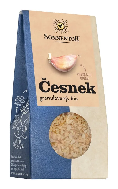 Sonnentor BIO Česnek sušený granulovaný