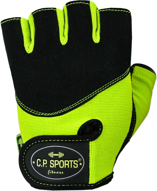 C.P. Sports Fitness rukavice Iron neonové