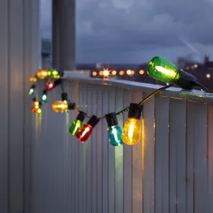 Konstsmide Lysslynge 40 mini lys - Flerfarget - Flerfarget