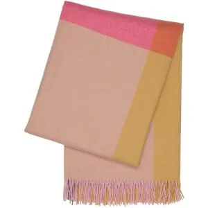 Vitra - Colour Block Decke, pink / beige