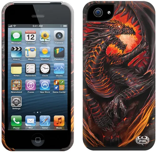 kryt na mobil SPIRAL - DRAGON FURNACE - Iphone - LG179574