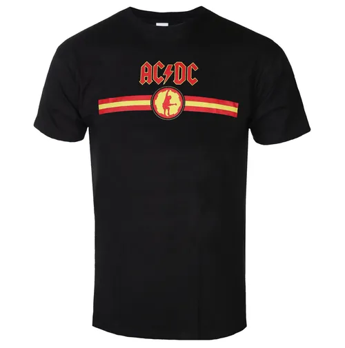 Metal T-Shirtänner AC-DC - Logo & Stripe - ROCK OFF - ACDCTS79MB
