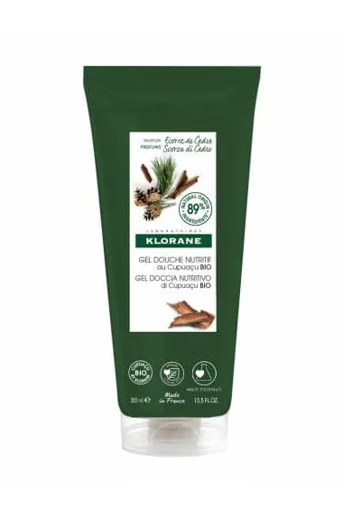 Klorane Vyživujúci sprchový gél Bio Cédrová kôra (Nourishing Shower Gel) 200 ml